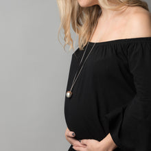 Load image into Gallery viewer, Blossom - Hallmarked Pregnancy Necklace - Sterling Silver