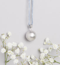 Load image into Gallery viewer, Satin Pregnancy Necklace on a Silk Cord - Mexican Bola