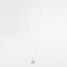 Load image into Gallery viewer, 38" chain on sterling silver Mexican bola pregnancy necklace