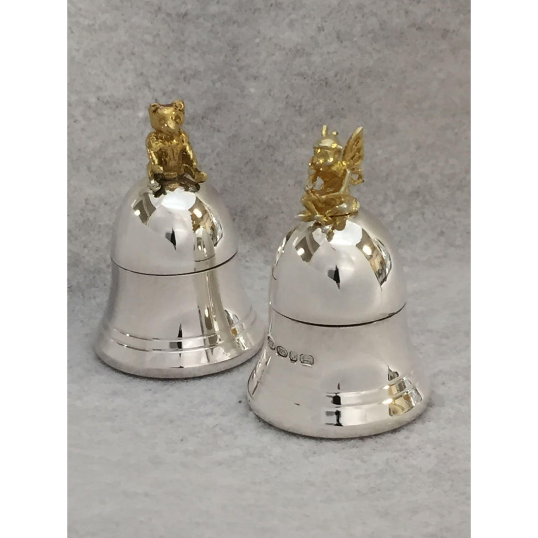 Sterling Silver Tooth Bell (Fairy or Teddy)